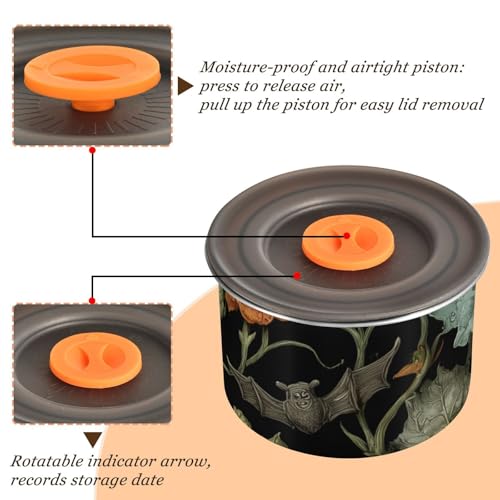 Contenedor para café de acero inoxidable 17oz sellado miniatura 4