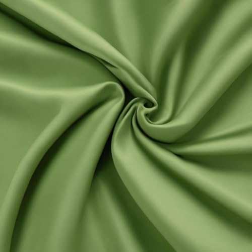 Image of Flat Bedsheet Super King Bed (108x108 Inch) with 2-Pillow Covers Egyptian Cotton Fits 600 TC Super Soft & Breathable Wrinklefree Sage Bed Sheet for Luxurious Bedrooms and Hotels
