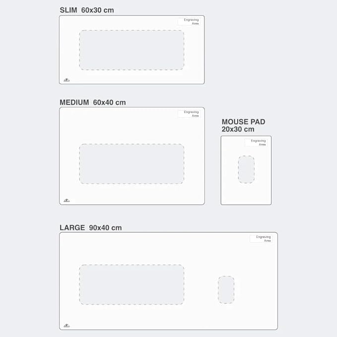 Alfombrilla de escritorio floral rosa 22x12 pulgadas miniatura 2