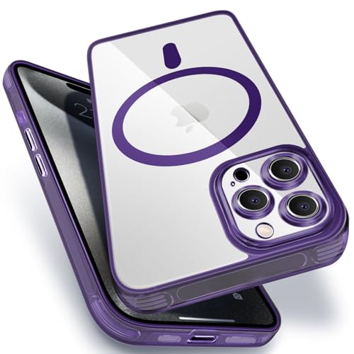 iPhone 15Pro MagSafeΉ NA P[X ϏՌ ČRMILKi ACtH15Pro X}zP[X PCw TPU یP[X pق15Pro Jo[ S h~ CX[dΉ NAobN 6.1C`p ALI