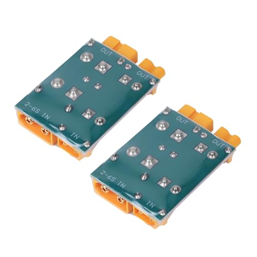 Image of 2PCS Smoke Stopper for FPV Drone Short-Circuit Protection Switch XT30 / XT60 Connector with Alarm Buzzer Safety Inspecting for 2-6S RC Quad FPV Drone Crossing Machine