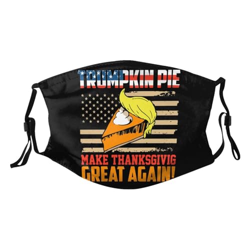 kin Pie Make Thanksgiving Great Again Adult Dust Mask Adjustable Dust Face with 2 Filter77
