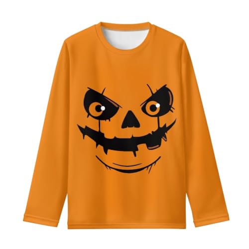 Image of Girls Long Sleeve Shirts Casual Crewneck Soft T-shirts for Girls 3-16 Years Old
