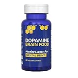 Dopamin-Hirnnahrung, Gehirnenergie & Neurotransmitter-Unterstützung, Fokus & mentaler Antrieb, gentechnikfrei ,1pc