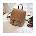 Produktbild JNML Woven Rattan Rucksack Damen Casual Travelling Beach Satchel Schultaschen Damen Stroh Leder Tasche New Soild Farbe, Wie Foto Zeigen