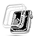 top4cus Environmental Soft Flexible TPU Anti-Scratch Lightweight Protective 38mm Iwatch Case Compatible Apple Watch Series 4 Series 3 Series 2 Series 1 - Clear