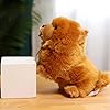 Cricia Realistische Toy Dog, 10 inch Leuke Chow Hond Pluche Speelgoed Zacht Gevuld Dier Pluizige Pop Sierkussen Sofa… - Afbeelding 5