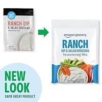 Amazon Grocery, Ranch Dip & Salad Dressing Seasoning Mix, 1 Oz (Previously Happy Belly, Packaging May Vary) — image 4