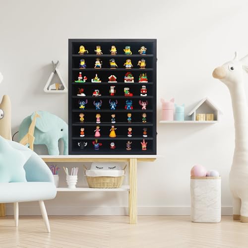 Image of 18*24 Large Black Shadow Box Frame with Removable Shelves,Shadow Boxes Display Cases for Small collectables,Deep Memory Box Display Case Trinket Shelf for Collection,Coins,Miniatures Figures