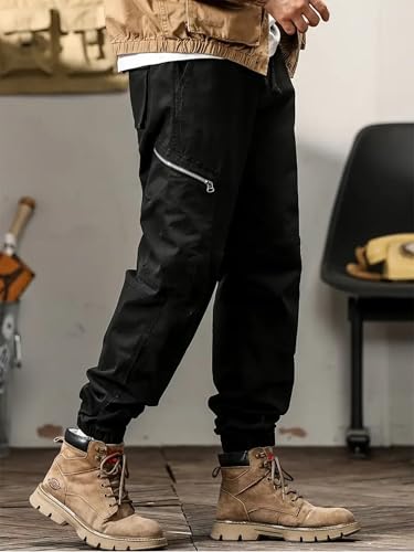 Image of Lymio Cargo for Men || Cotton Cargo Pant || Drawstring Waist Pant (Also Available in Plus Sizes) (89-92)