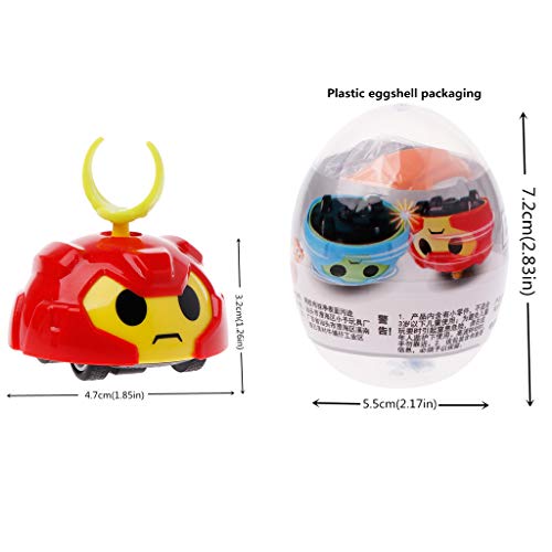 Junlinto,Spinning Top Car Toy Battle Gyro Magic Spinning Top Egg Fidget Toy Kids Toy Party Favor Boys Toy Gift Random delivery