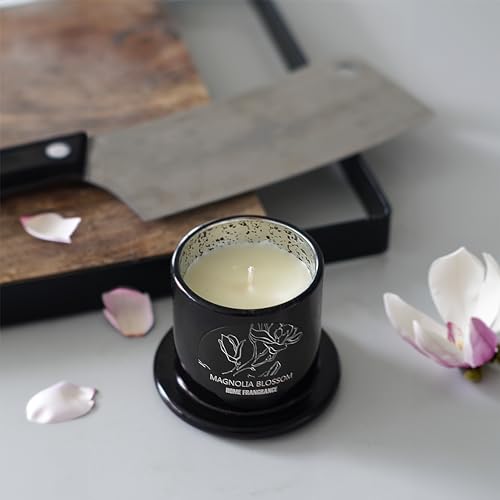 Rivoa RIVOA-22 Luxury Rosemary Scented Candles, Soy Wax Glass Dome Candles, 21 Oz Birthday Gift For Women, Relaxing Aromatherapy Candles, Luxury Candles, Romantic Gift thumb #3