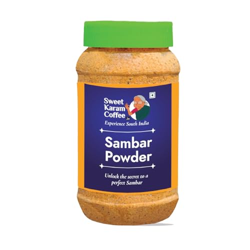 See full amazon price history chart for Sweet Karam Coffee’s Authentic Homemade Sambar Powder (Podi) - No Onion/Garlic | Aromatic & Flavorful | 100% natural and organic ingredients | Healthy and Tasty Podi | Pack of 1,180 grams Sweet Karam Coffee’s Authentic Homemade Sambar Powder (Podi) - No Onion/Garlic | Aromatic & Flavorful | 100% natural and organic ingredients | Healthy and Tasty Podi | Pack of 1,180 grams (B0CGV7WWX6) Amazon Price History, Amazon Price Tracker