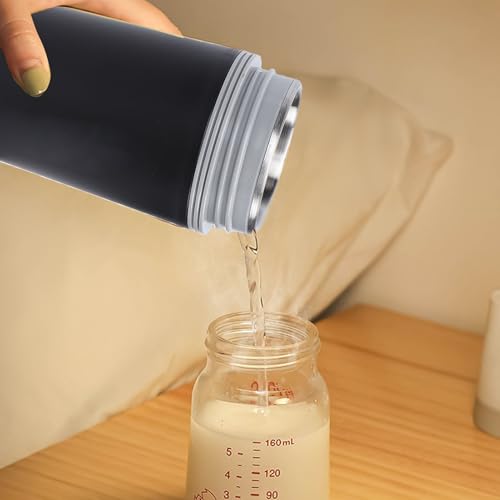 Taza eléctrica compacta de acero inoxidable 350ml con LCD miniatura 4