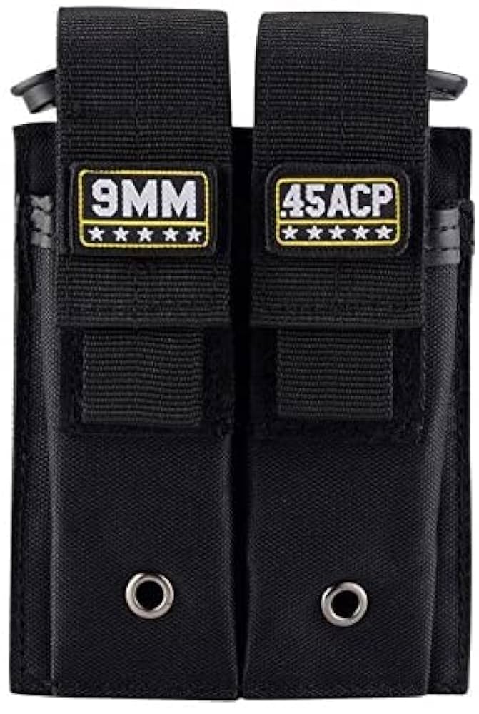 Amazon | Ideagle マグポーチ マガジンポーチ ハンドガン 2連
