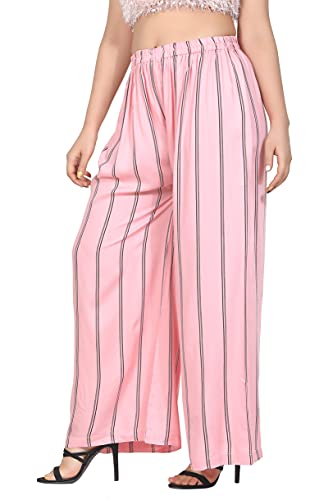 Image of Zen Women's Plus Size Palazzo - 9XL - Waist Size up to 58