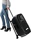Pronomic PH12AW Akku-Aktivbox 12, Kompakte- Mobilanlagen Set (Trolley Box, 12 Speaker, 80 Watt (RMS), 5 Stunden Laufzeit, Bluetooth, MP3/SD/USB-Player, inkl. Funkmikrofon, Headset, Fernbedienung)