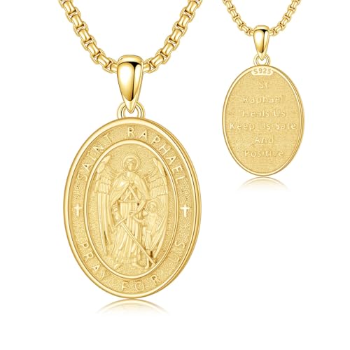 Cargari Saint Raphael Archangel Necklace
