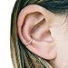 Ear Cuff For Non Pierced Ear 14K Gold Filled 18g 10MM