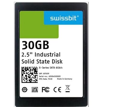 SFSA030GS2AK1TO-I-5S-236-STD/single:=1, 607132 Solid State Drives - SSD 30 GB - 5 V X-73 3D TLC -40/+85C