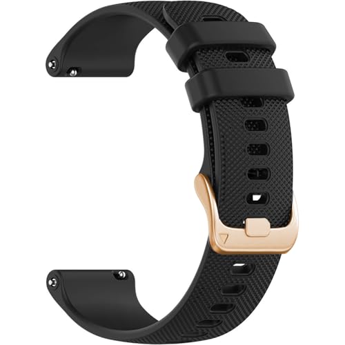 Issinlky bracelet pour Veryfitpro ID205L, bracelet souple en silicone de 19 mm pour GRV FC1 IDW15 ID205S ID205G ID215G ID216 ID205L YM205L Uwatch3 BV205L TE021...