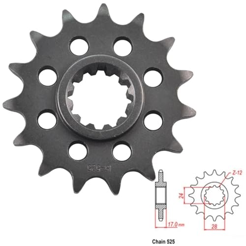 Kit pignon et couronne pas 525 Hornet 600 CBF600 CBR600 - 3