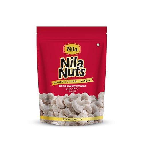 NilaNuts Delicious Honey & Sugar Coated Cashew Nuts 240 Grade Premium Cashew | Honey & Sugar Coated Cashew Pouch Pack, 400 gm (B0D397DHY4) Amazon Price History, Amazon Price Tracker