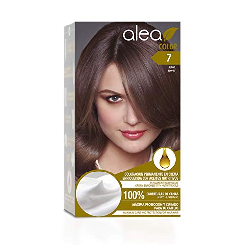 Tinte para cabello Alea Color No 7 K Rubio permanente miniatura 1
