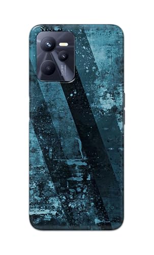 Image of Printed Hard Back Cover for Realme Narzo 50A Prime Back Cover (Rugged Background -J1) -190724(EA)