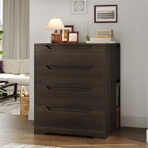 Flip Top 4 Drawer Dresser