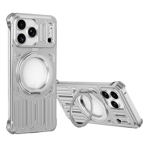 Coque iPhone magnétique avec support bague et dissipation thermique pour recharge sans fil