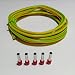 Produktbild Erdungskabel 10mm² - Grün/Gelb - H07V-K - Erdungsleitung Aderleitung feindrähtig flexibel (5-100m) inkl. 5 Aderendhülsen (30 Meter)