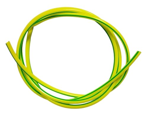Manicotto di terra da 3 mm - 1 metro in PVC manicotto di terra 3 mm verde/giallo manicotto 1 metro