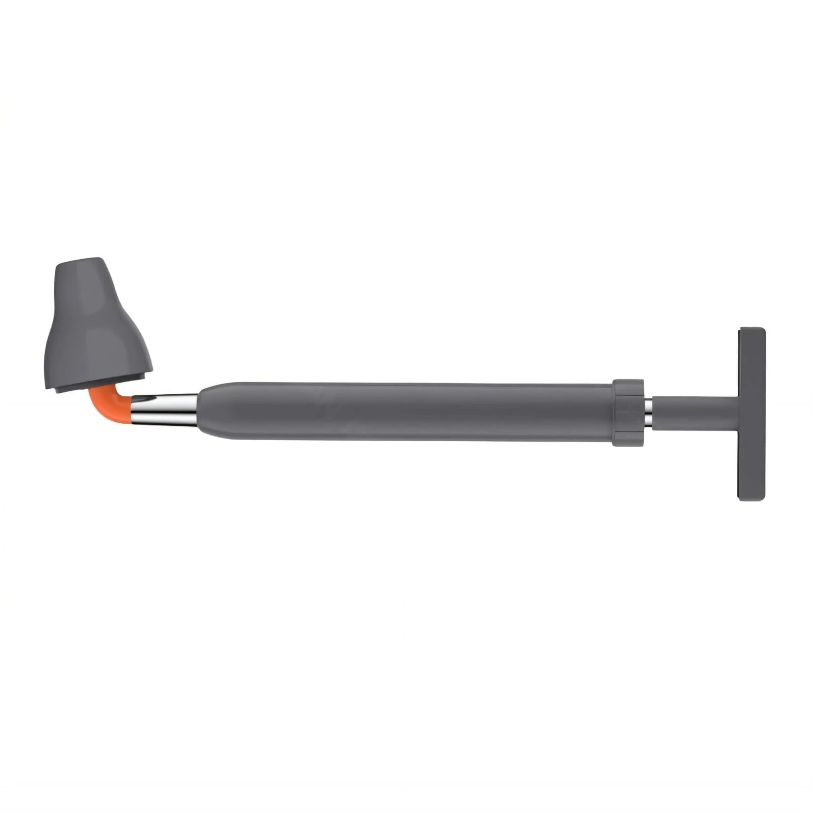 Elnwnnkc Grey Of 2 Pipe Unclogging Assemblies For Efficient Cleansing Limited Areas Including Flexible Joint Reinforced Pull Rod And Ergonomic Grip Handle Tight Spaces