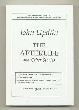 THE AFTERLIFE: and Other Stories. [Unknown] B000ILKOS4 Book Cover