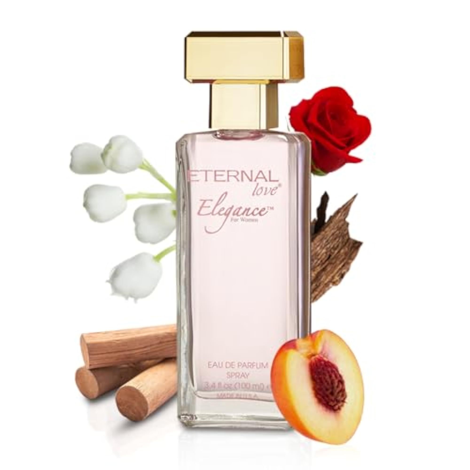 Elegance Eau De Parfum for Women, Long-Lasting