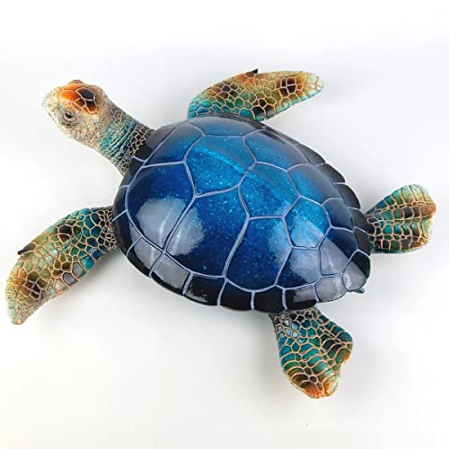 Corner Merchant Sea Turtle Statue Indoor Outdoor Garden Statue For Table Or Wall Hanging Measures 16 In X 15 In #TOP5