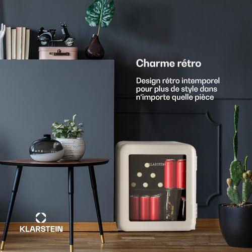 Réfrigérateur À Boissons Poplife 48 0 10°c Design Rétro - vue 4