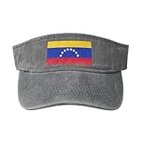 kljnmbb bandiera del venezuela stampa di tutti i giorni cappello da baseball vintage lavato cappello di moda classico attività all'aperto, grigio, taglia unica