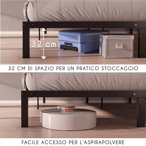 Dreamzie Strutura Letto Contenitore 150x200 in