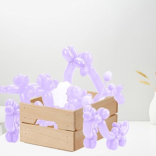 Image of 260 Macaron Pink Balloons - Long Balloons Kit for Arch & Animal Twisting