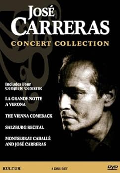 DVD Jose Carreras Concert Collection Book