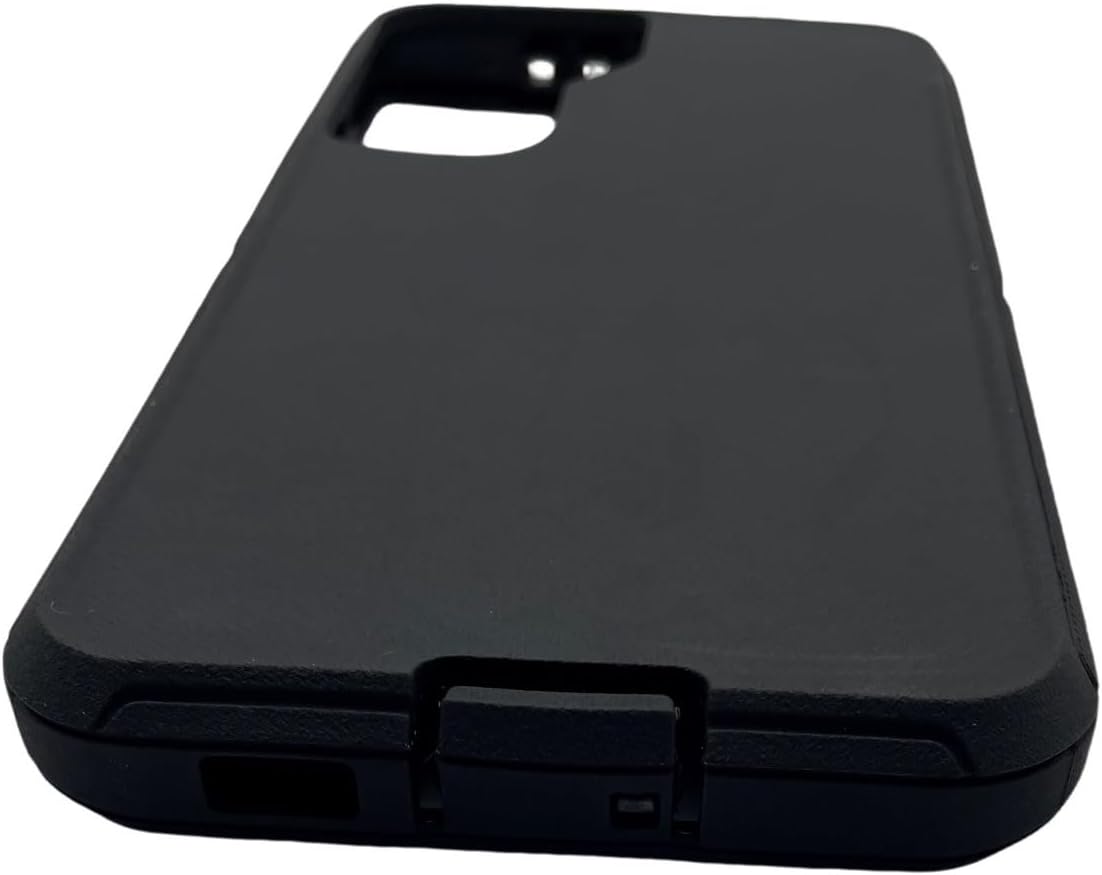 Replacement TPE Rubber Outer Skin Shell Compatible with Samsung Galaxy S22 Otterbox Defender Series Case (Black)