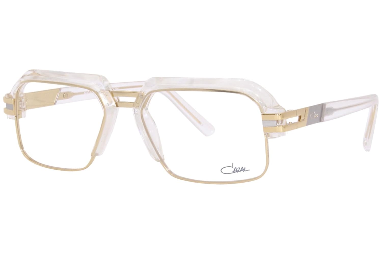 Amazon.com: Cazal 6020 065 Eyeglasses Men's Crystal/Gold