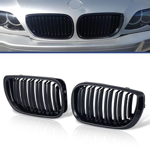 Parrilla de radiador frontal negro brillo para personalizar tu berlina de 4 puertas