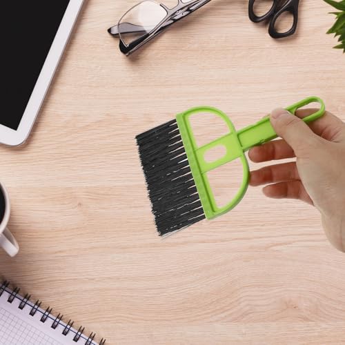 VANZACK 12 Sets Mini-Besen Und Kehrschaufel-Set Desktop-kehrwerkzeuge Kleine Bürste Und Kehrschaufel-Kombination für Die Reinigung Der Arbeitsplatte im Home Office – Bild 3