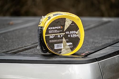 image for Keeper Tow Straps Heavy Duty with Loops - 4