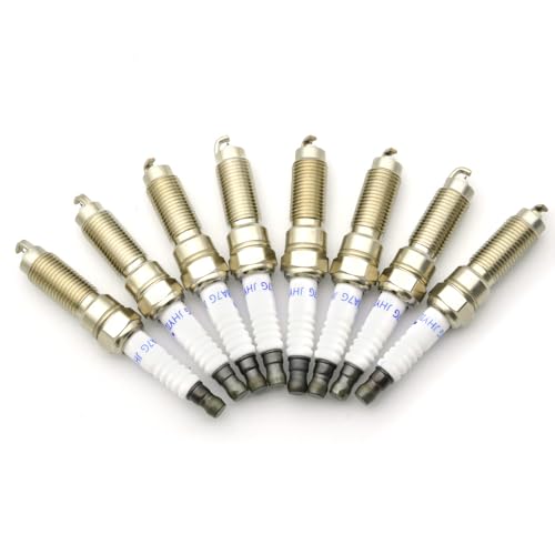 Image of 8 PCS DG521 Ignition Coil Pack Iridium Spark Plugs FD509 Ignition Coils and Spark Plugs Compatible with Ford Expedition Explorer F-150 F-250 F-350 Super Duty Mustang Lincoln, SP509, FD509