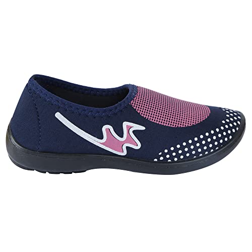 Image of Aedee Women's Running Shoe II Sneakers, Bellie LoaferII Walking,Gym,Training,Casual,Sports Shoes (LY953-PINKP)