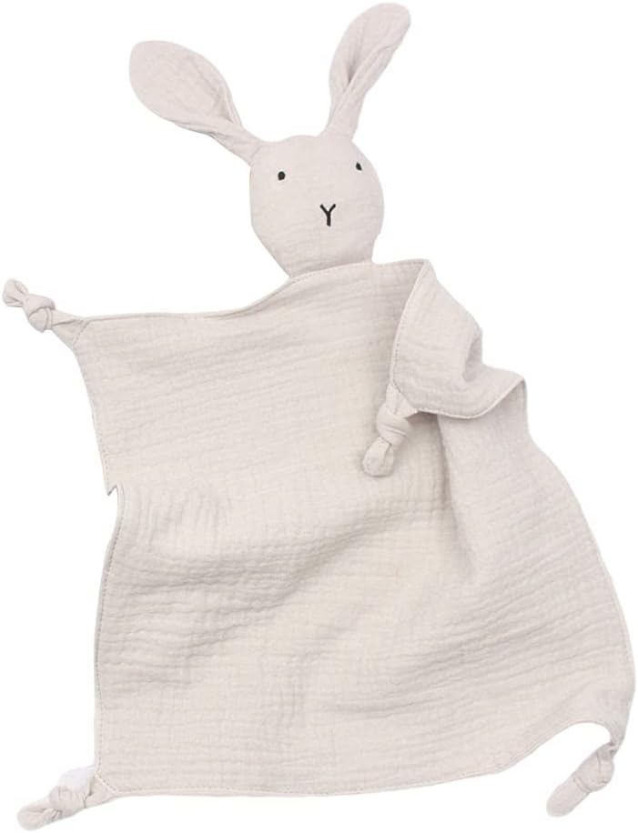 日本限定 Nc 赤ちゃんのウサギの豪華なぬいぐるみアニマル毛布の羽毛の眠りのための玩具 グレー